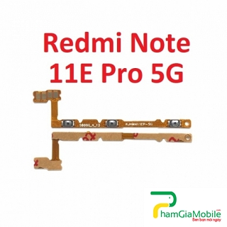 Dây Nút Nguồn Âm Lượng Xiaomi Redmi Note 11E Pro 5G Dây Nút Nguồn On Off  Linh Kiện Thay Thế